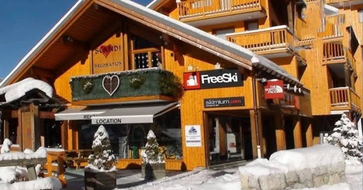 Freeski, Méribel