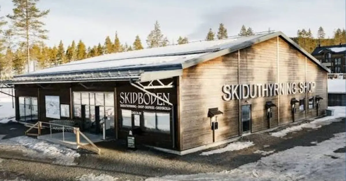 Skidförrådet på Idre Himmelfjäll